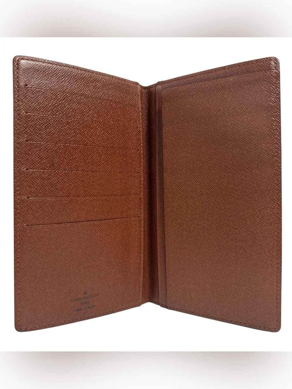 Louis Vuitton Monogram Leather Long Slim Bifold Passport Wallet